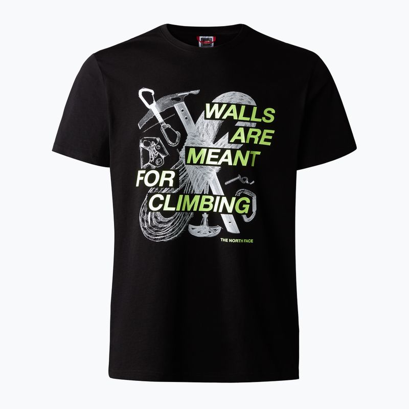 Pánské trekingové tričko  The North Face Outdoor Graphic SS černé NF0A827J 5