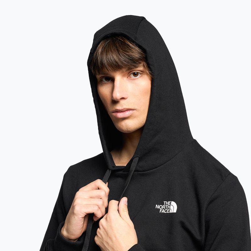 Pánská trekingová mikina The North Face Outdoor Graphic Hoodie Light black NF0A827IJK31 3