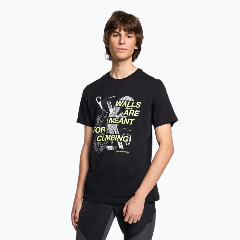 Pánské trekingové tričko  The North Face Outdoor Graphic SS černé NF0A827J