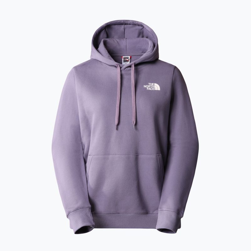 Dámská trekingová mikina The North Face Outdoor Graphic Hoodie Light purple NF0A827LN141