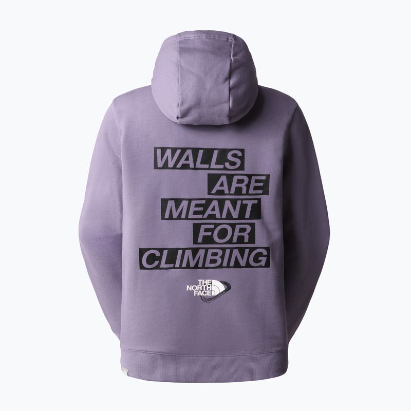 Dámská trekingová mikina The North Face Outdoor Graphic Hoodie Light purple NF0A827LN141 2