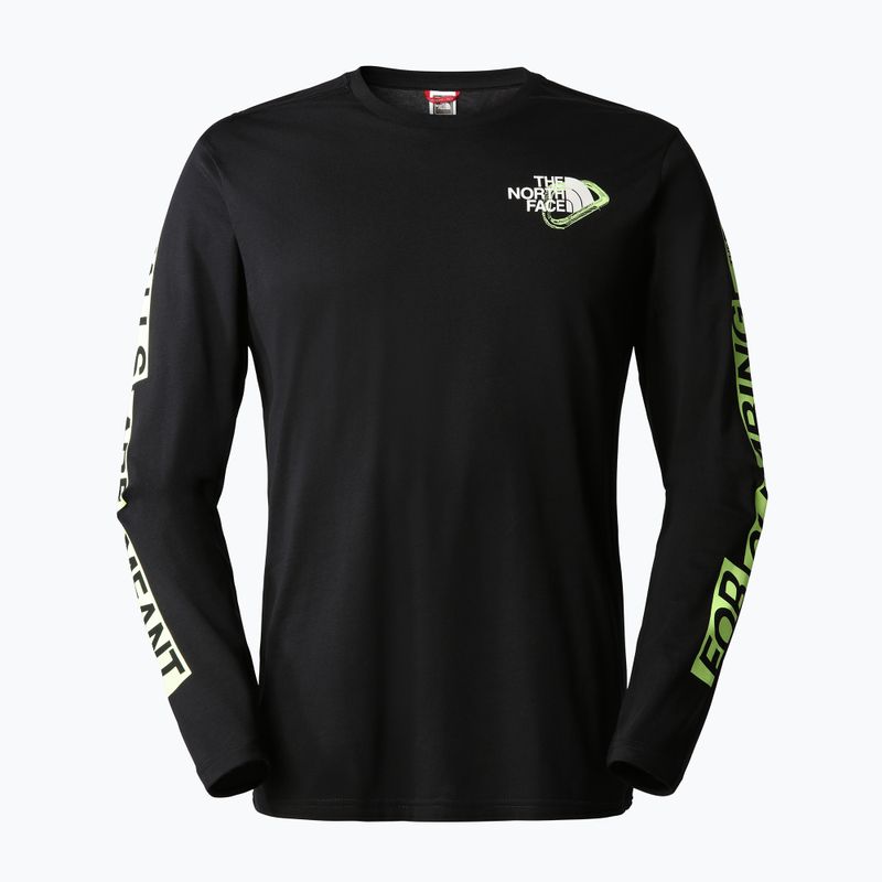 Pánské trekingové tričko  The North Face Outdoor Graphic LS černé NF0A827K