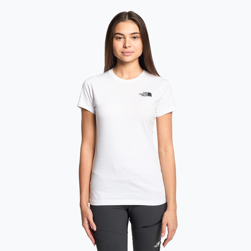 Dámské trekingové tričko  The North Face Outdoor Graphic SS bílé NF0A827M