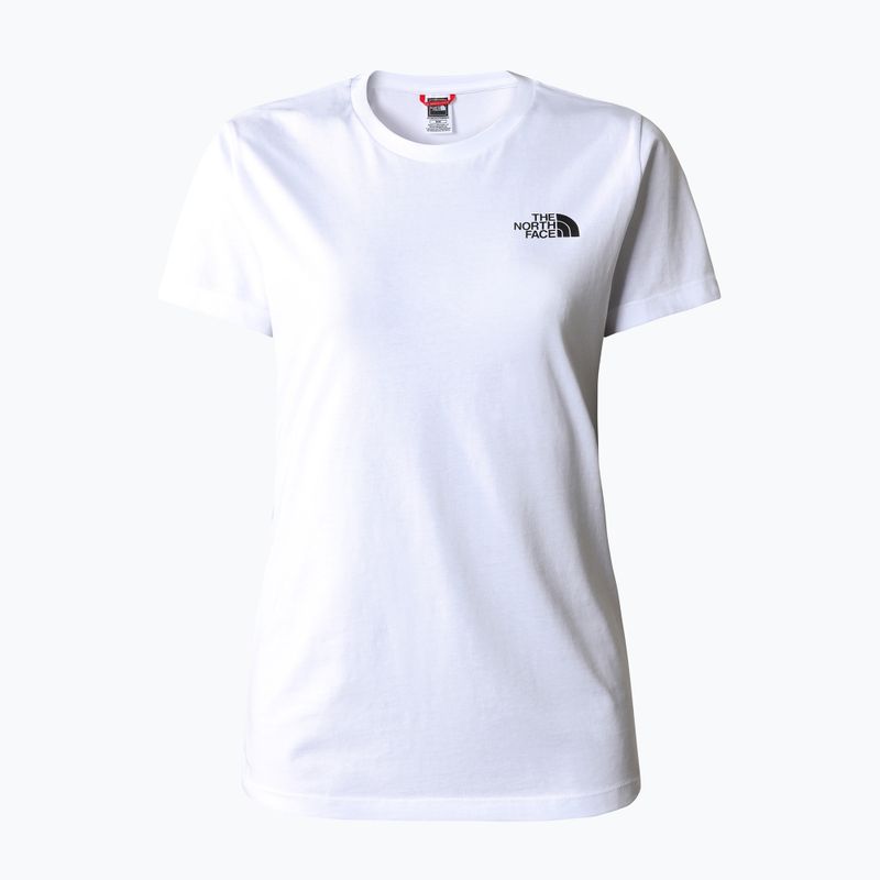 Dámské trekingové tričko  The North Face Outdoor Graphic SS bílé NF0A827M 4