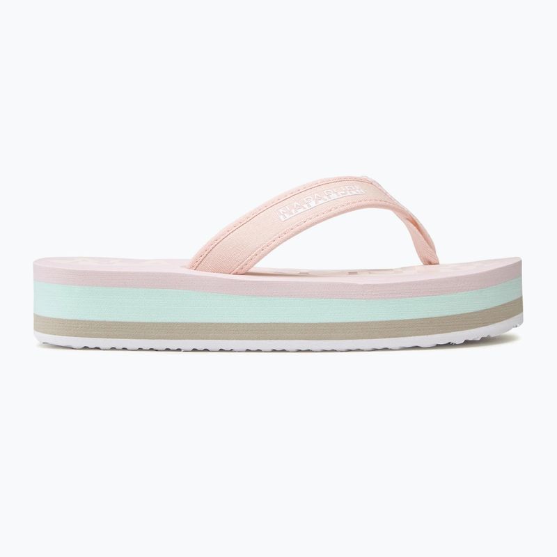 Dámské žabky Napapijri NP0A4HL1 pale pink new 8