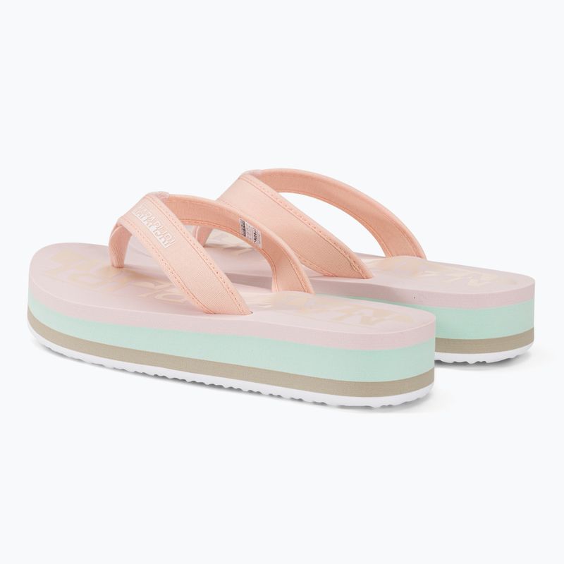 Dámské žabky Napapijri NP0A4HL1 pale pink new 3