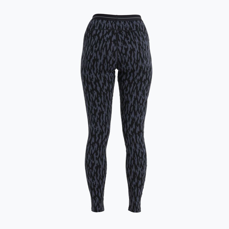 Icebreaker dámské termokalhoty Merino 260 Vertex Leggings Glacial Camo graphite/black/j 7