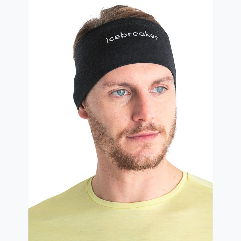 Čelenka icebreaker Merino 200 Oasis Headband black 2