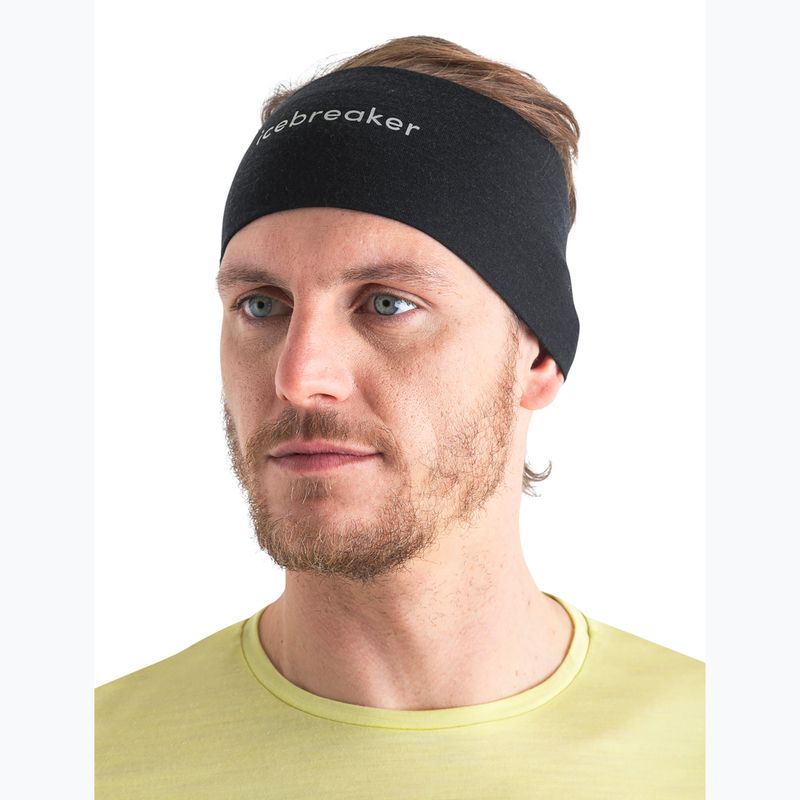 Čelenka icebreaker Merino 200 Oasis Headband black 3