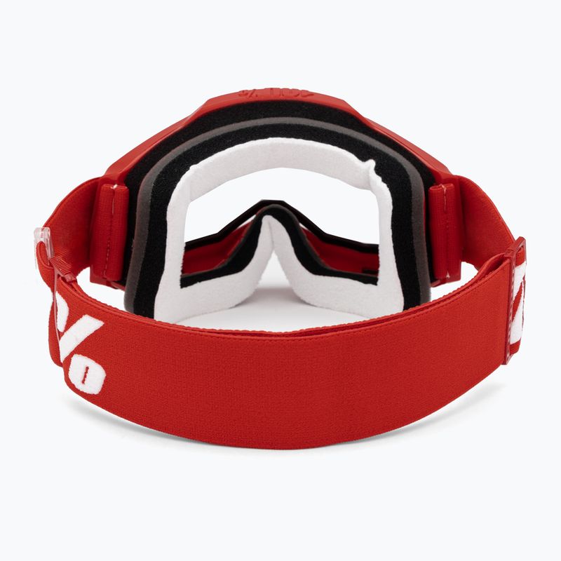 Cyklistické brýle  100% Accuri 2 Enduro MTB neon/red/clear 3