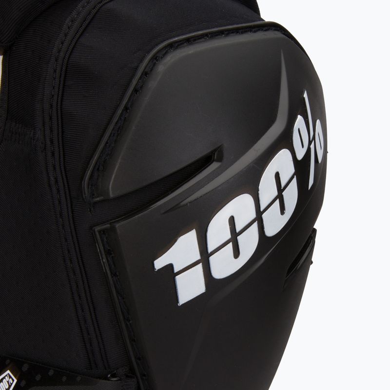 Cyklistické chrániče kolen 100% Fortis Knee černá 70007-00002 4