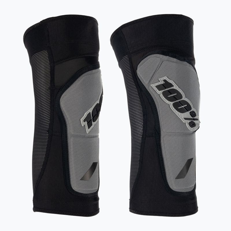 Cyklistické chrániče kolen 100% Ridecamp Knee black/grey 70001-00002