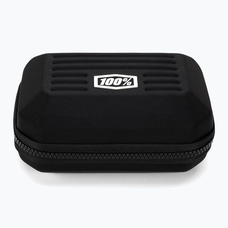 100% Speedcraft matně černé/hyper modré vícevrstvé zrcadlové cyklistické brýle 60007-00004 6