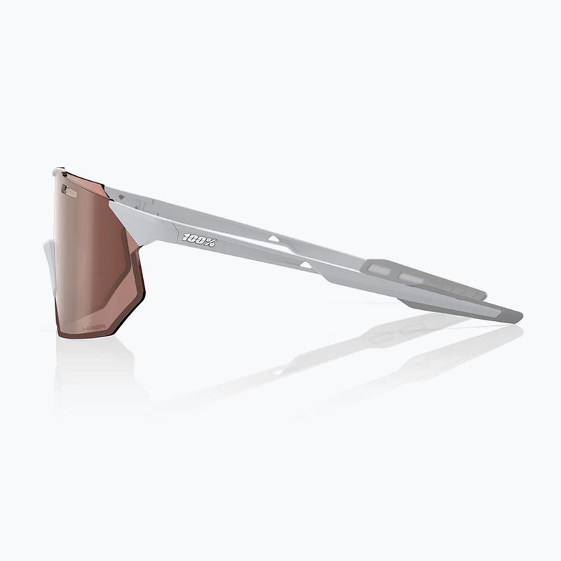 Sluneční brýle 100% Hypercraft SQ matte stone grey/hiper crimson silver mirror 3