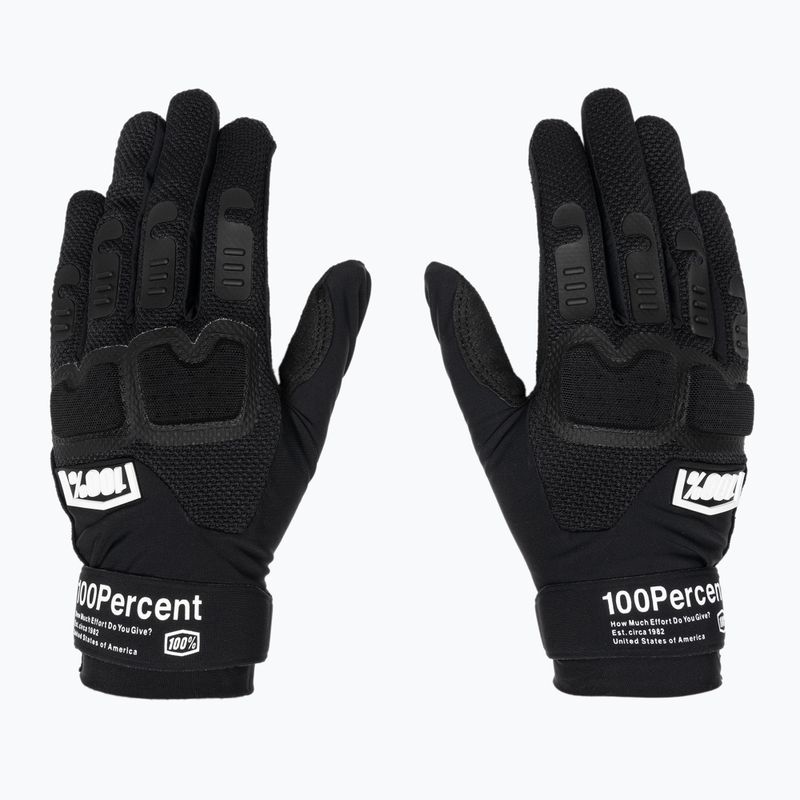 Cyklistické rukavice 100% Langdale Gloves black 3