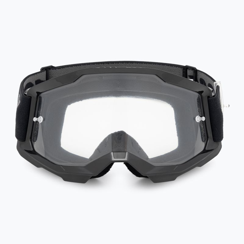 Dětské cyklistické brýle 100% Strata 2 Junior black/clear 2