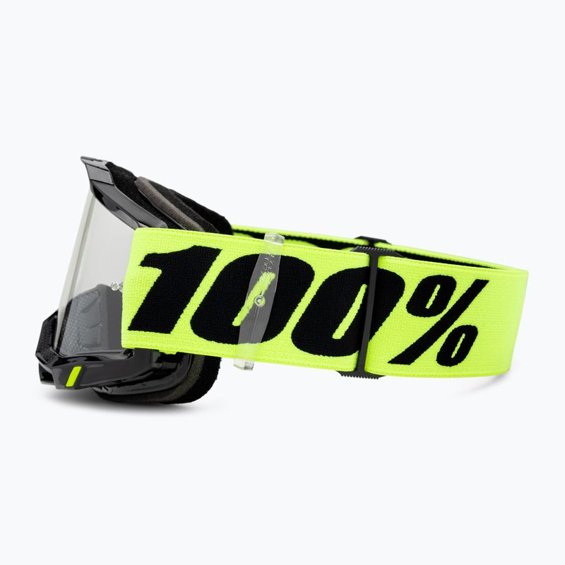 Cyklistické brýle100% Accuri 2 neon yellow/clear 4