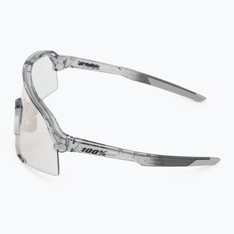 Sluneční brýle 100% S3 polished translucent grey/rose gold mirror photochrom 4