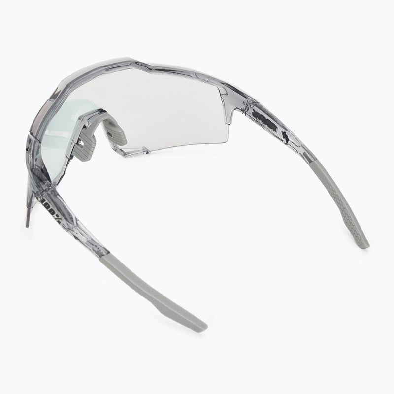 Sluneční brýle 100% Speedcraft polished translucent grey/rose gold mirror photochrom 2