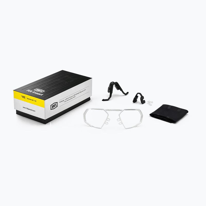 Optická vložka 100% RX Optical Insert S3/Speedcraft clear/black