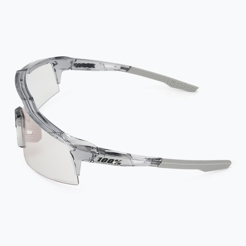 Sluneční brýle 100% Speedcraft SL polished translucent grey/rose gold mirr photochr 4