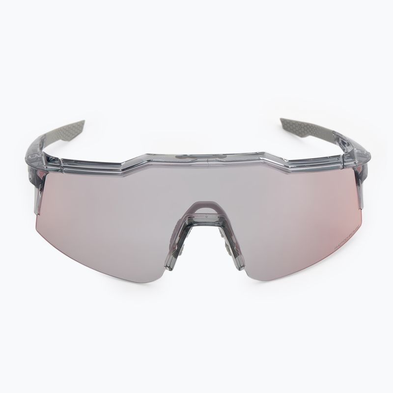 Sluneční brýle 100% Speedcraft SL polished translucent grey/rose gold mirr photochr 6