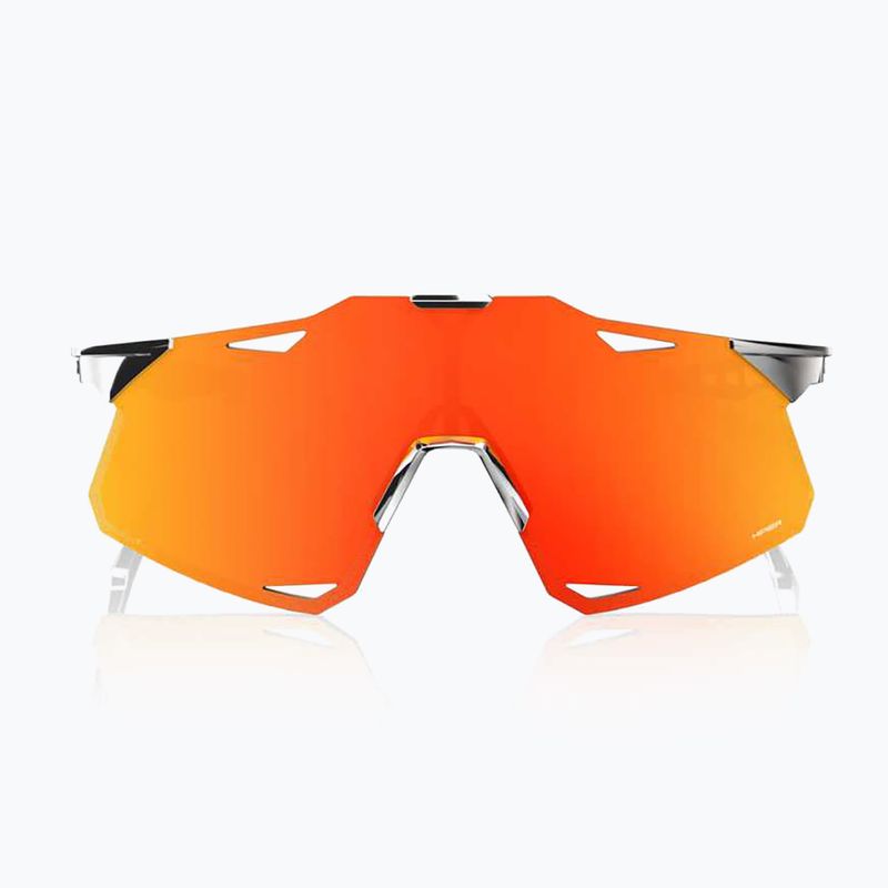 Sluneční brýle 100% Hypercraft black chrome/hiper red mirror 2