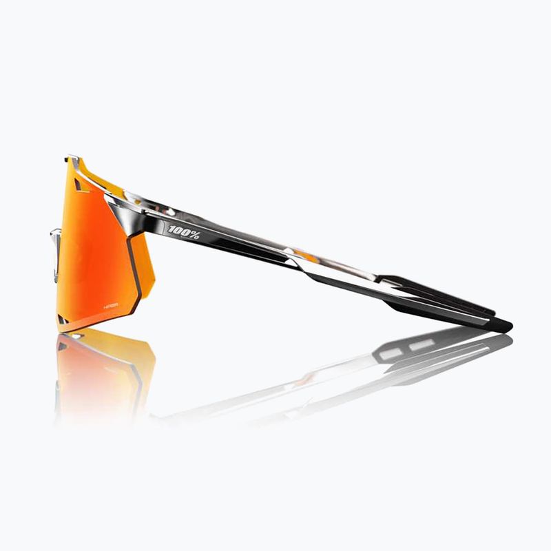 Sluneční brýle 100% Hypercraft black chrome/hiper red mirror 3