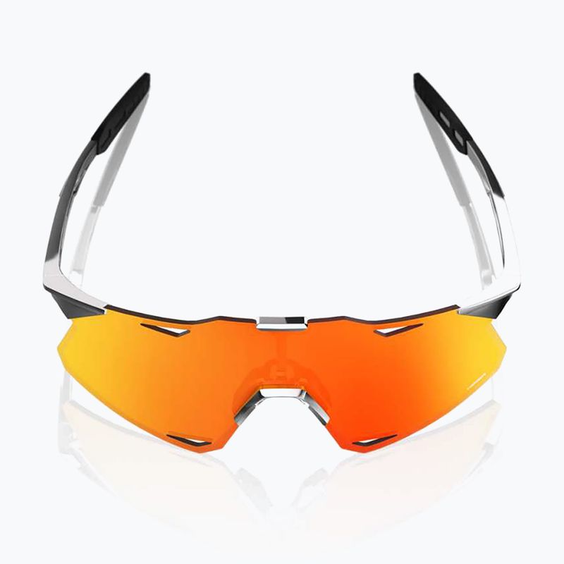 Sluneční brýle 100% Hypercraft black chrome/hiper red mirror 4