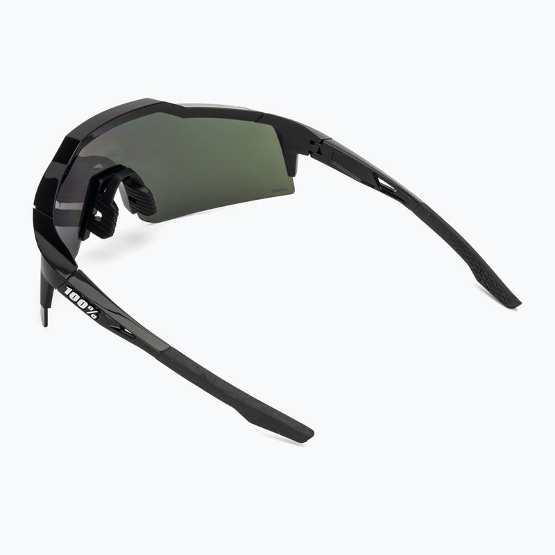 Sluneční brýle 100% Speedcraft SL polished black/hiper polarized lavender mirror 3