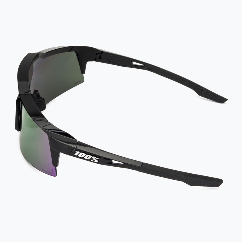 Sluneční brýle 100% Speedcraft SL polished black/hiper polarized lavender mirror 5