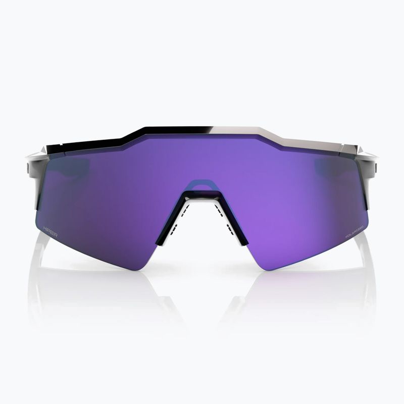 Sluneční brýle 100% Speedcraft SL polished black/hiper polarized lavender mirror 2