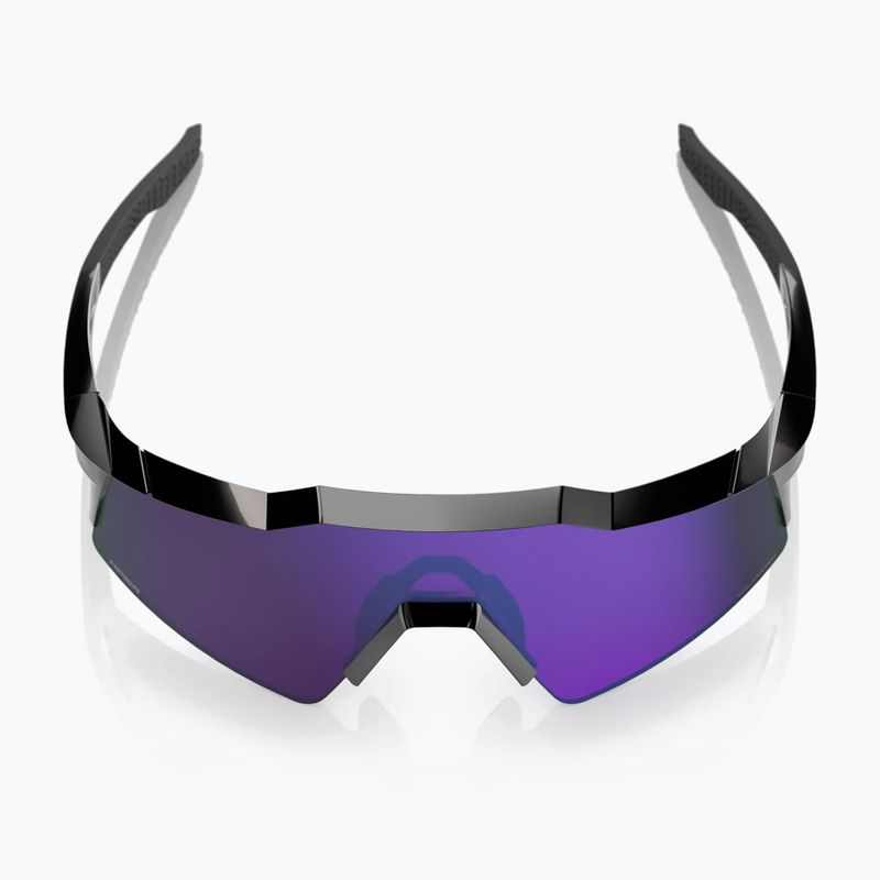Sluneční brýle 100% Speedcraft SL polished black/hiper polarized lavender mirror 3