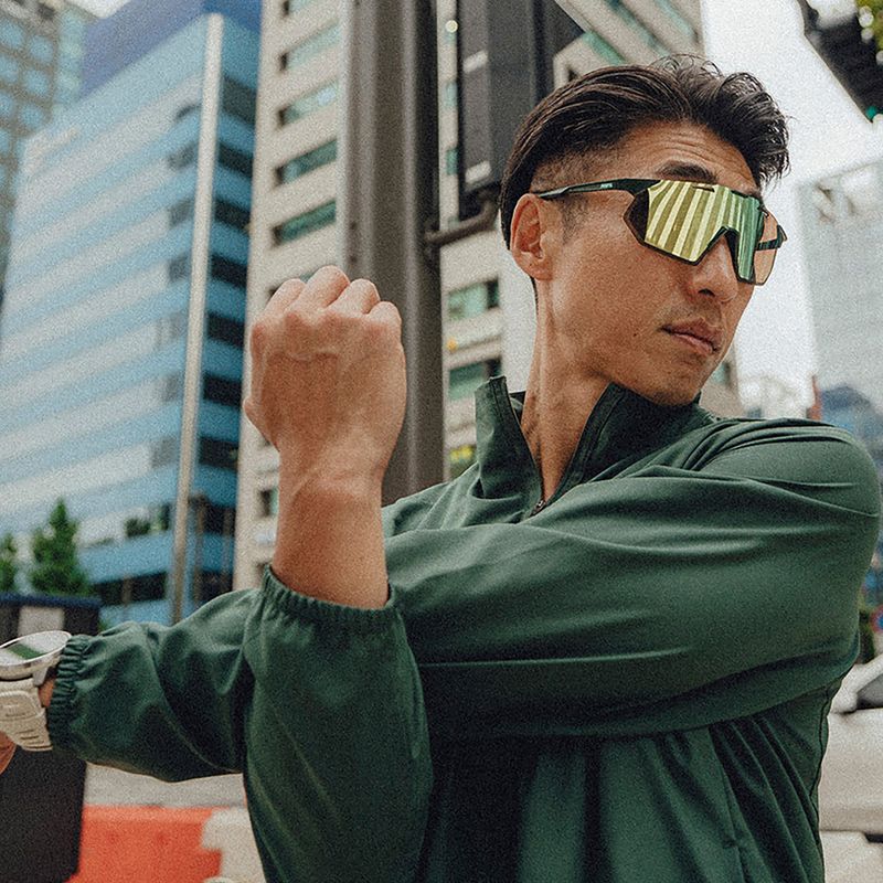 Sluneční brýle 100% Hypercraft SQ matte juniper/hiper mint mirror 4