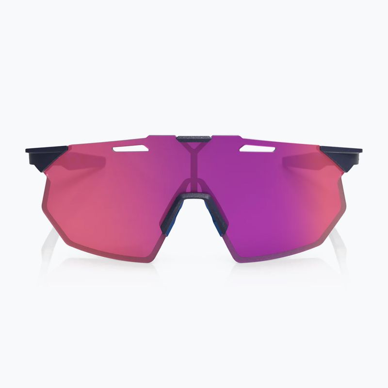 Sluneční brýle 100% Hypercraft SQ satin storm metallic/purple mirror 4