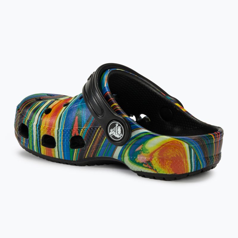 Dětské nazouváky Crocs Baya Graphic Clog black/multi 4