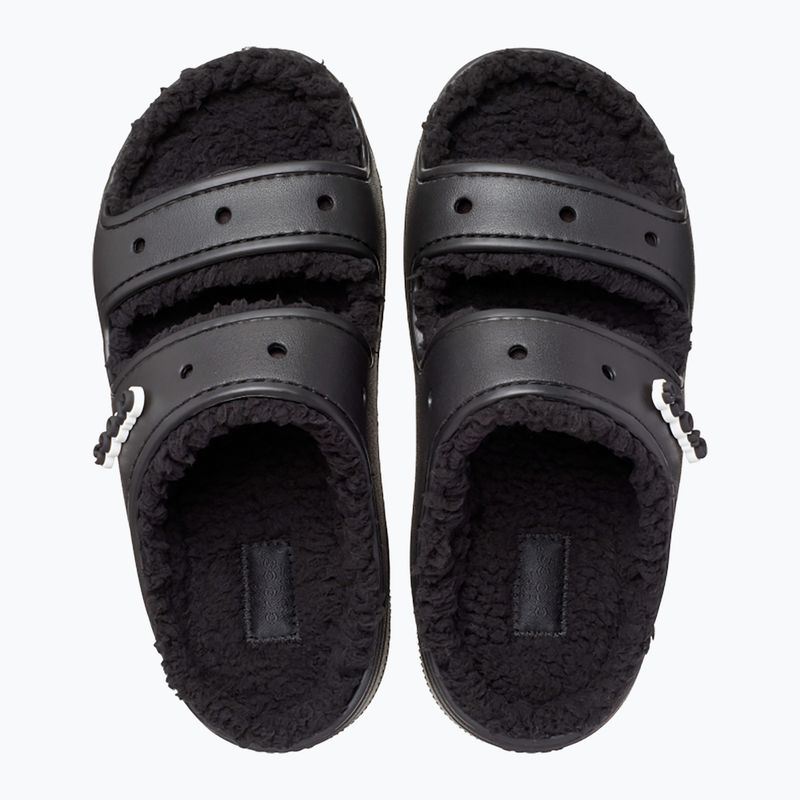 Nazouváky  Crocs Classic Cozzzy Sandal black/black 12