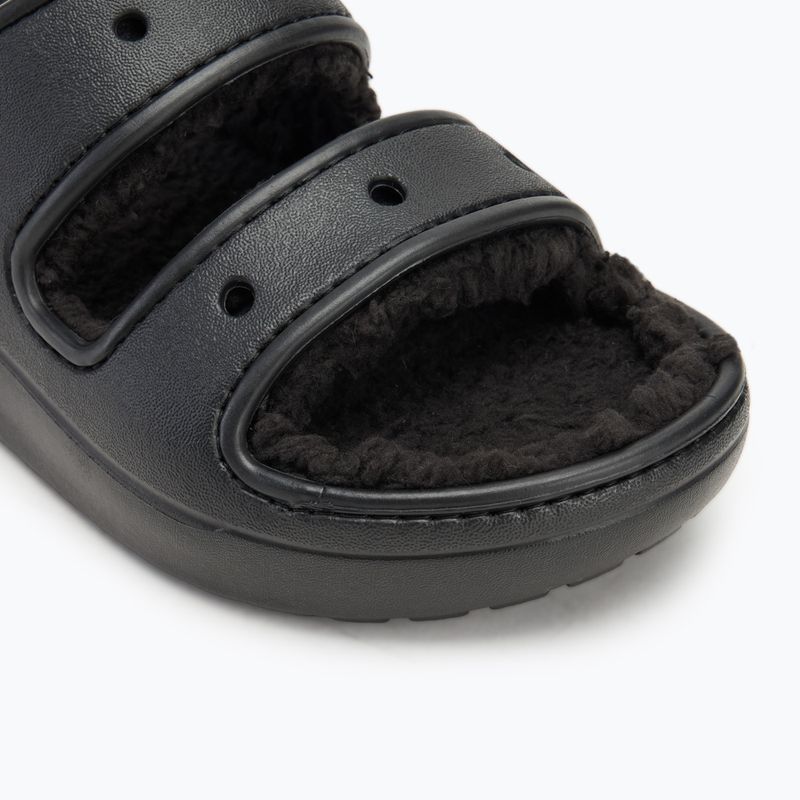 Nazouváky  Crocs Classic Cozzzy Sandal black/black 7