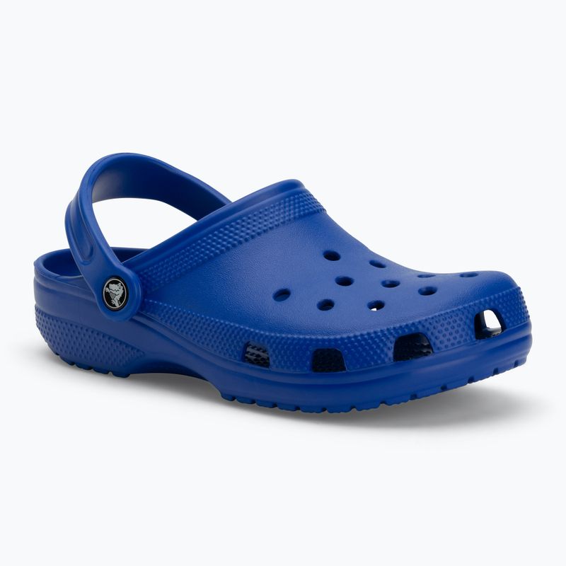 Nazouváky  Crocs Classic blue bolt 2