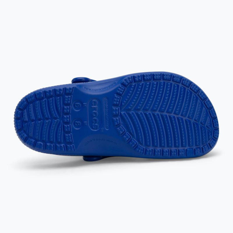Nazouváky  Crocs Classic blue bolt 5