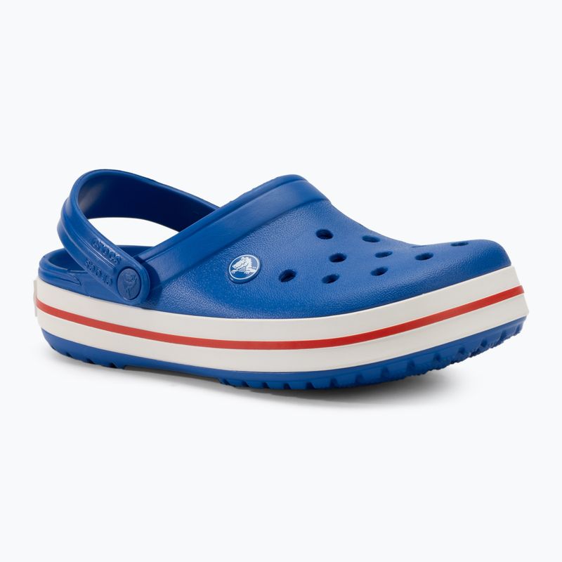 Dětské nazouváky Crocs Crocband Clog blue bolt 2