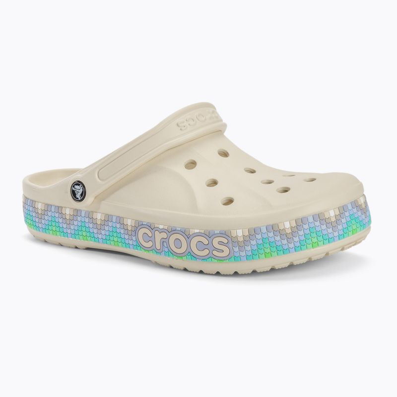 Nazouváky  Crocs Bayaband Chevron Band Clog stucco/multi 2