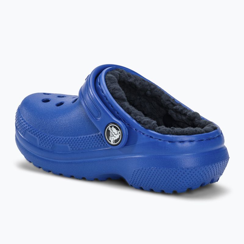 Dětské nazouváky  Crocs Classic Lined blue bolt 4