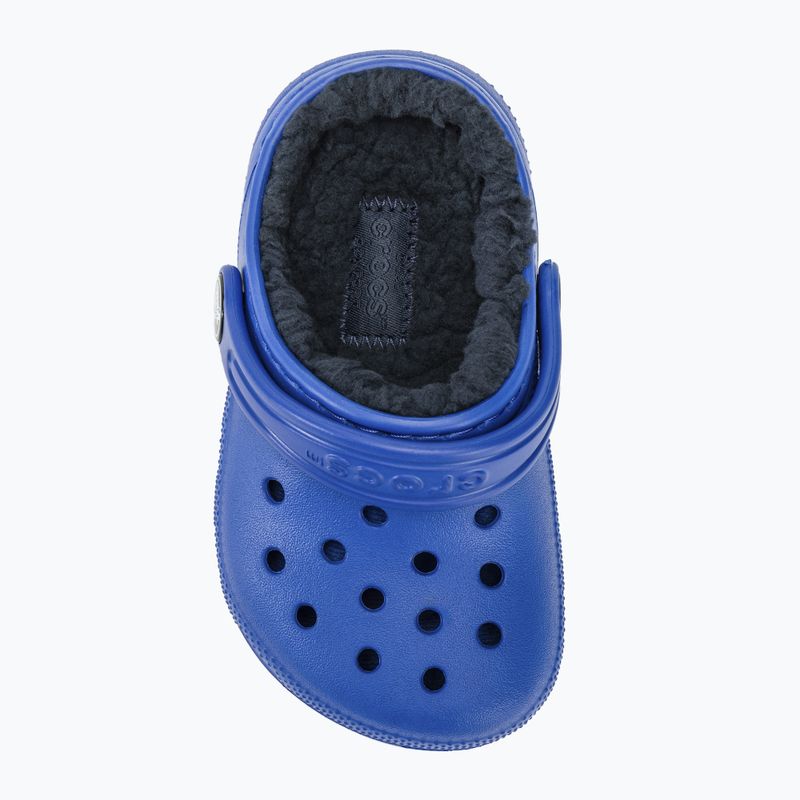 Dětské nazouváky  Crocs Classic Lined blue bolt 6