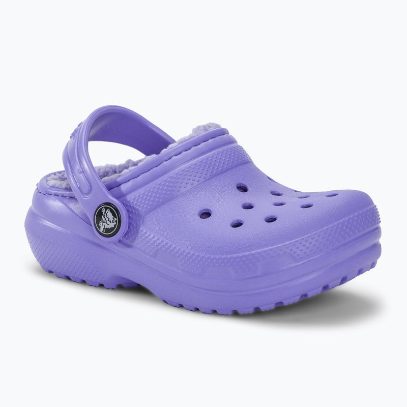 Dětské nazouváky  Crocs Classic Lined digital violet 2