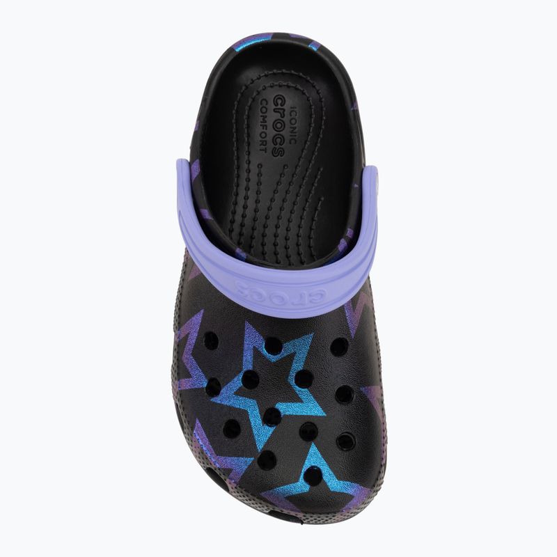 Dětské nazouváky Crocs Classic Disco Dance Party Clog Stars/black 6