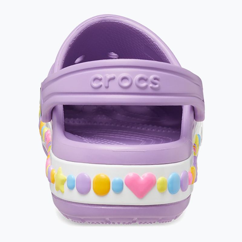 Dětské dřeváky Crocs Bayaband Charm Band Orchid 12