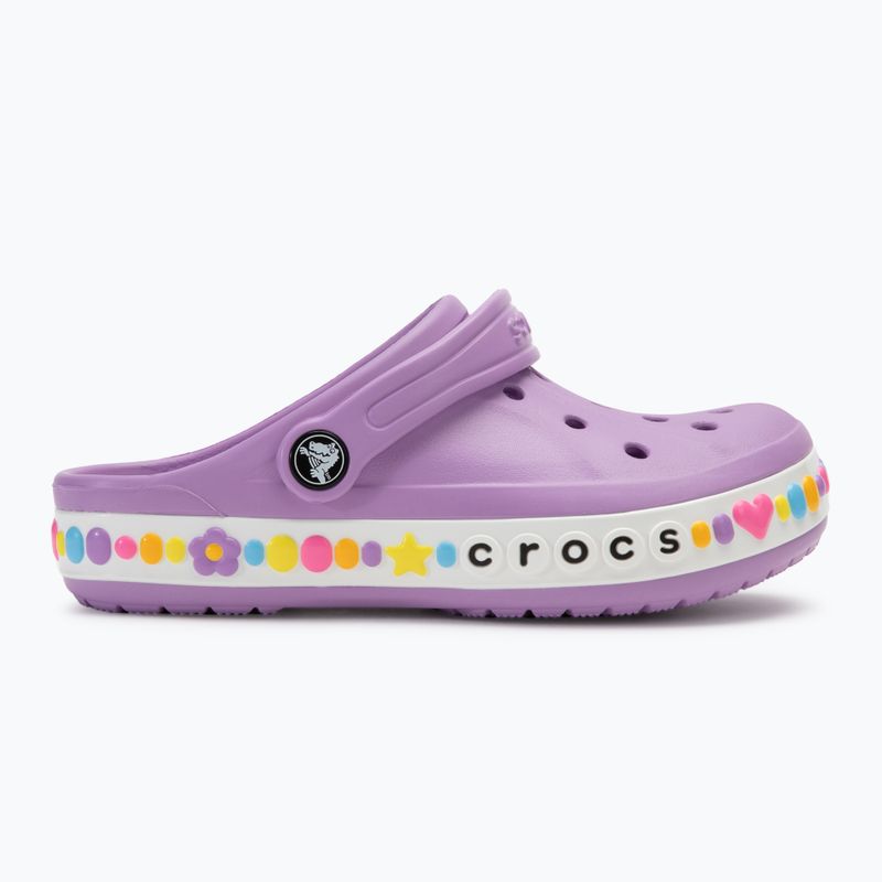 Dětské dřeváky Crocs Bayaband Charm Band Orchid 3