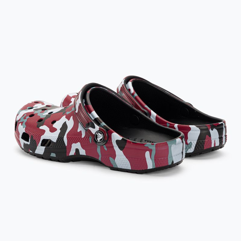 Žabky Crocs Classic Printed Camo Clog black/pepper 4