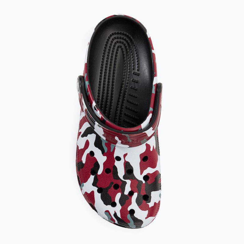 Žabky Crocs Classic Printed Camo Clog black/pepper 7